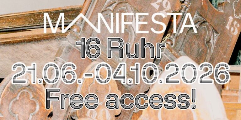 Manifesta 16 Ruhr
